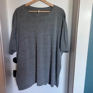 FOG ESSENTIALS BOXY OVERSIZED TEE - HEATHER GREY